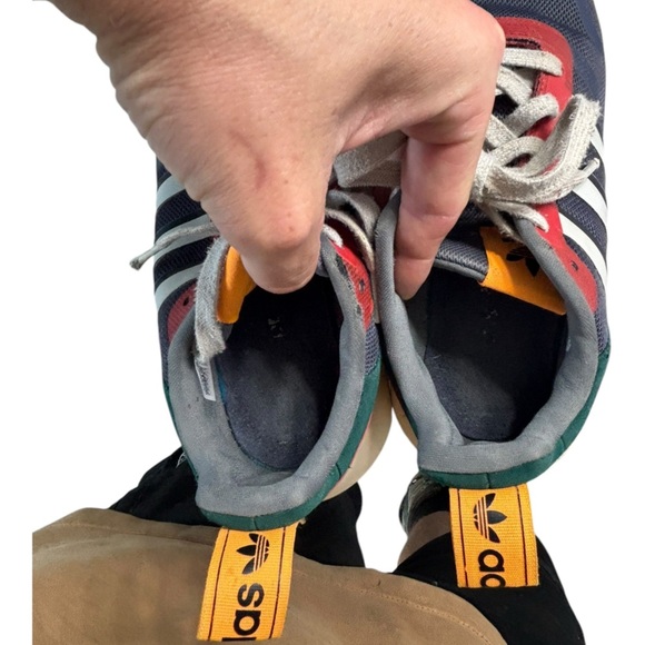 Adidas Multix J HR1217 Multicolored Gum Originals Running Shoes Men 7 - Picture 4 of 16